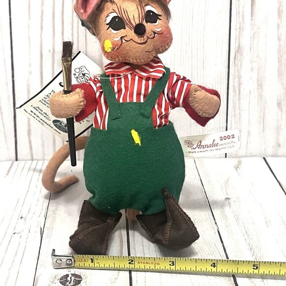 Vintage 2002 Annalee Workshop Mouse 6" with Original Tag (769403) - Picture 13 of 13